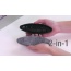 Magnetic 2-in-1 Eraser, 6 1/2" x 2" x 1 3/8", Black thumbnail videos 1 of 1