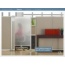 Quartet Workstation Privacy Screen, 38" x 64", Rolling, Full Length thumbnail videos 1 of 2