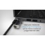 Cable de seguridad para notebook con doble cabezal con llave N17 2.0 para Wedge Slots - Like Keyed thumbnail videos 1 of 3