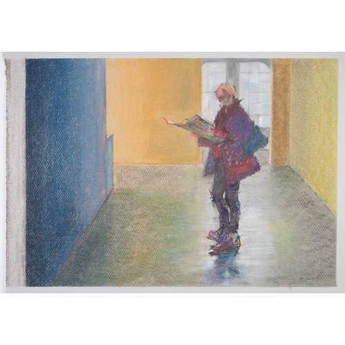Woman in Hall