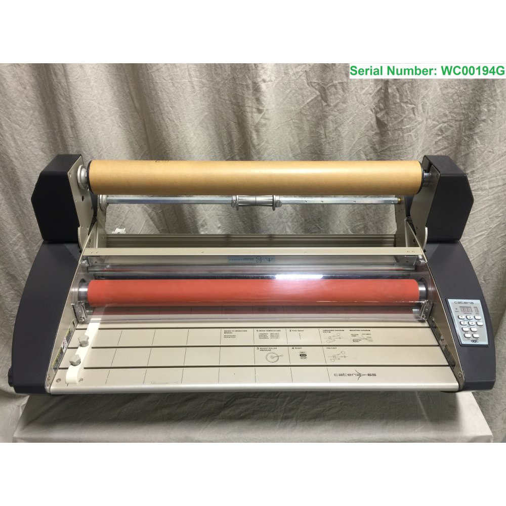 Gbc Connect Reconditioned Equipment Desktop Laminators Reconditioned Gbc Catena 65 Roll Laminator