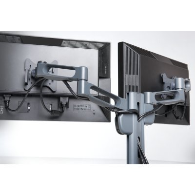 Two Adjustable Monitor Arms