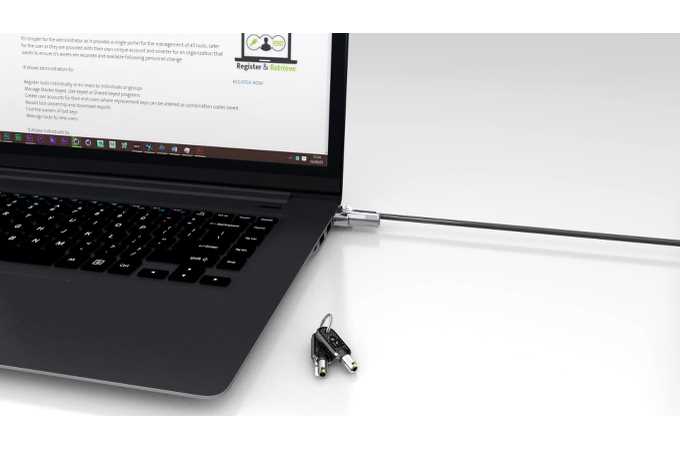 Kensington K64444WW Nanosaver Cable Lock for Notebook Tablet for sale online 