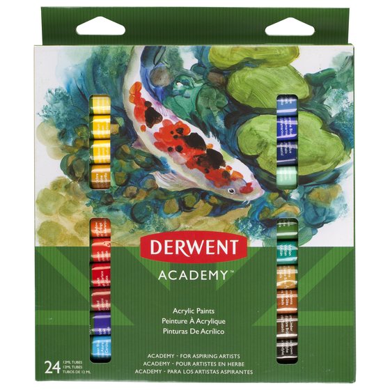 Derwent Acrylic Paints Derwent Acrylic Paints