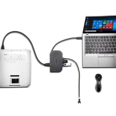 Alimentación pass-through por USB-C