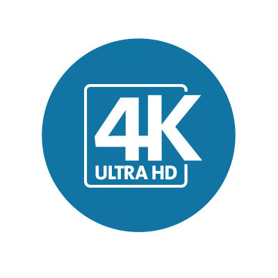 Versatile 4K video connections