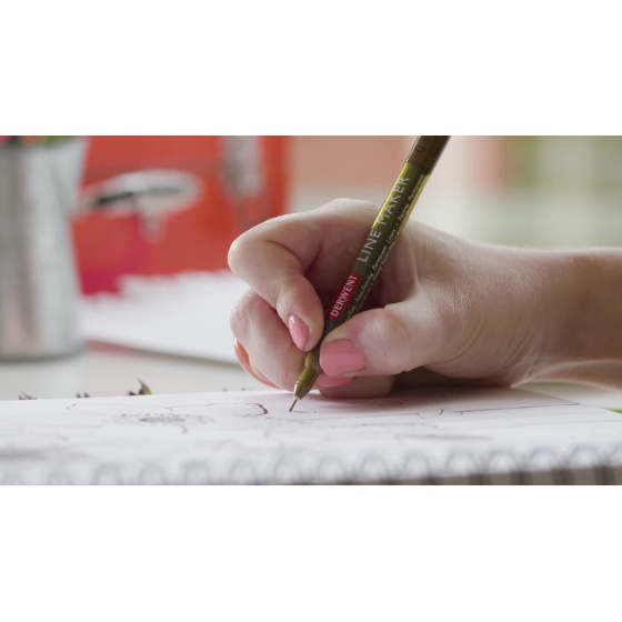Line Maker Pens | Derwent Line Maker Sepia (3) | Derwent UK