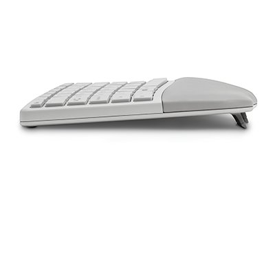 Split and Sloped Keyboard with Adjustable Reverse Tilt