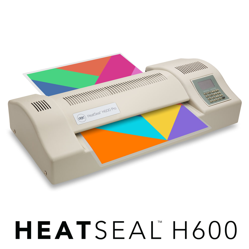 Gbc Connect Laminating Equipment Pouch Laminators Gbc Professional Heatseal H600 Pro Thermal Pouch Laminator 13 Max Width 1 5 10 Mil