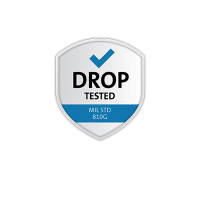 Drop Test Certified (MIL-STD 810G)