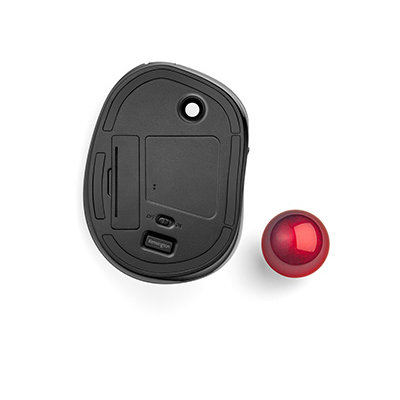 Easy-to-clean trackball