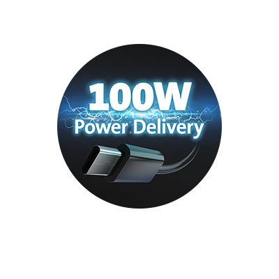 100W power delivery