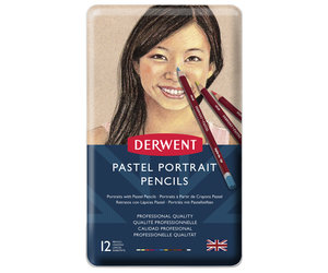 Pastel Portrait Pencil 12 Tin