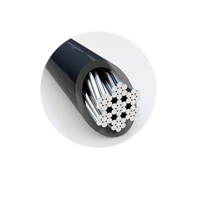 Carbon steel cable