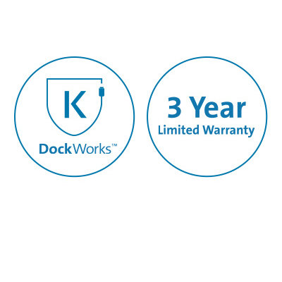 Gratis Kensington DockWorks ™-software en drie jaar garantie