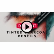 Tinted Charcoal Pencils Blister