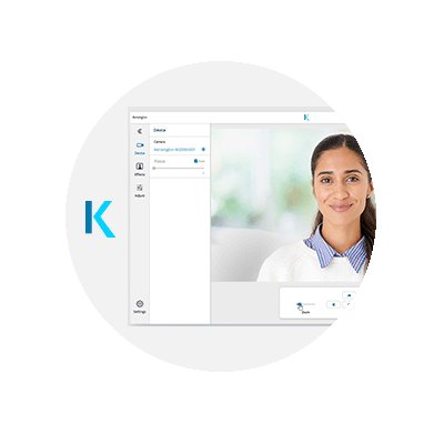 操作简单且功能强大的 Kensington Konnect™ 软件