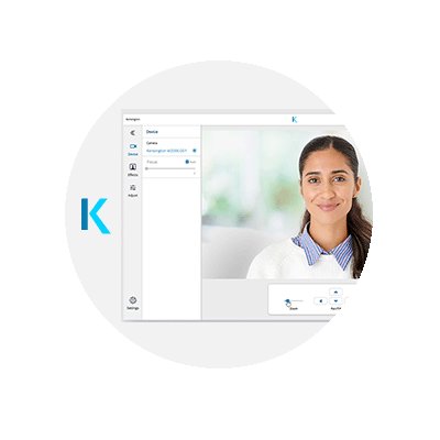 操作简单且功能强大的 Kensington Konnect™ 软件