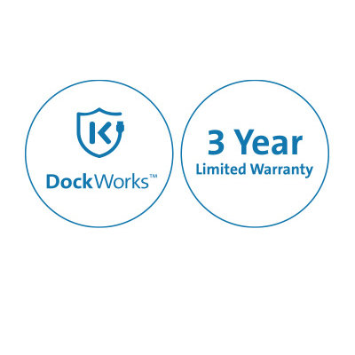 Gratis Kensington DockWorks™-programvara och tre års garanti
