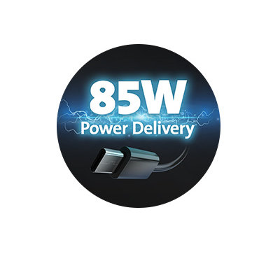 85W Power Delivery