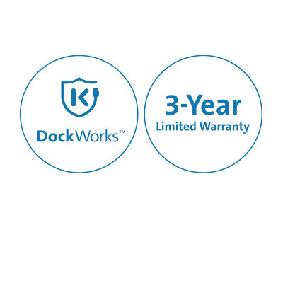Free Kensington DockWorks™ Software and Three-Year Warranty