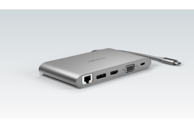 UH1440P USB-C 5Gbps Dual Video Driverless Dock – 85W Pass-Through Power – DP/HDMI/VGA | Universal Laptop & USB Docking | Kensington