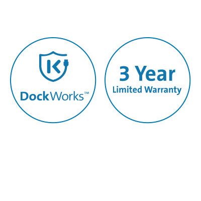 Gratis Kensington DockWorks™-programvara och 3 års garanti